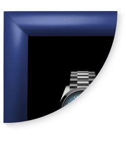 Рамка Клик ПК-25, 45°, А4, синий глянец RAL-5002 в Перми - картинка, изображение, фото