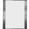 Рамка Клик ПК-25  с дек. уголком А4, серебро матовое анодир. в Перми - картинка, изображение, фото