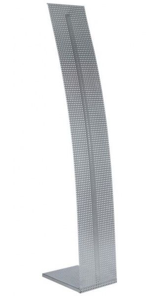 Стойка Парус перфорированная (изогнутая),  1650х240х350 в Перми - картинка, изображение, фото